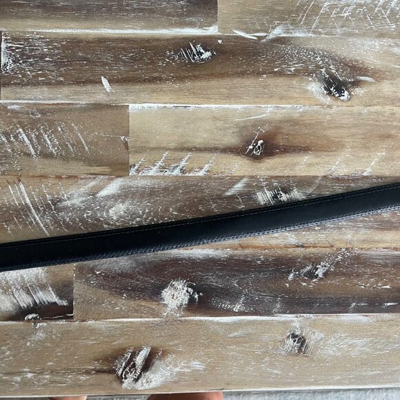 Oleg Cassini Vintage Glove Leather Black Belt Size 38 - Picture 11 of 16